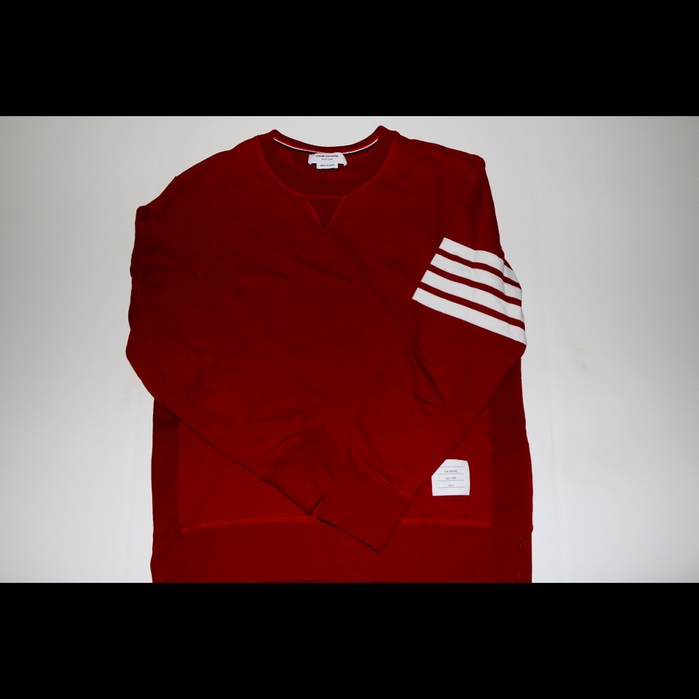 Thom Browne Classic Crewneck Sweatshirt